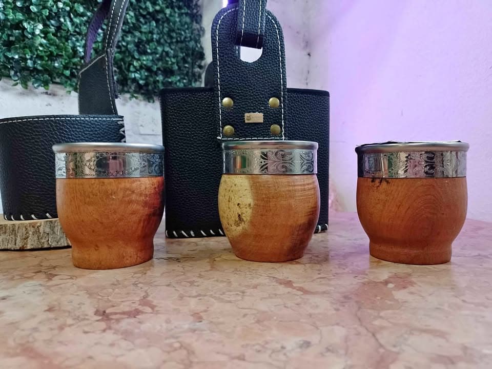 Mate imperial de algarrobo. Acero total. - imagen 1