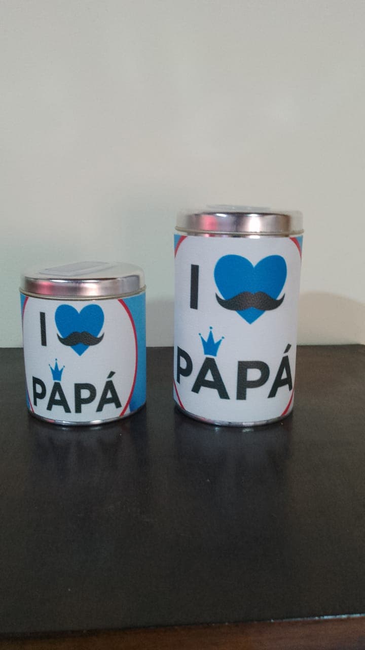 Set de Latas Yerbera y Azucarera - ¡Especial Día del Padre! - imagen 2