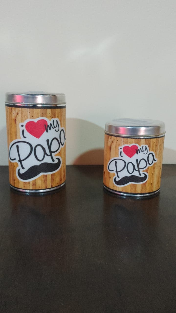 Set de Latas Yerbera y Azucarera - ¡Especial Día del Padre! - imagen 1
