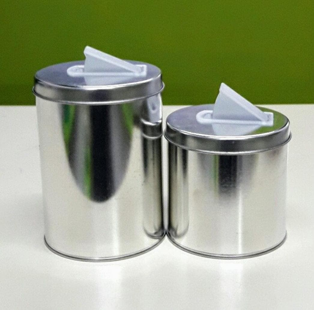 Latas Para Forrar ,el Par ( Yerbera + Azucarera ) - imagen 1