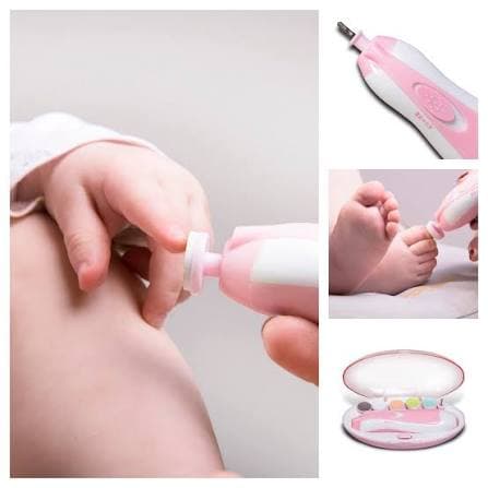 Lima de uñas para bebé. Eléctrico.